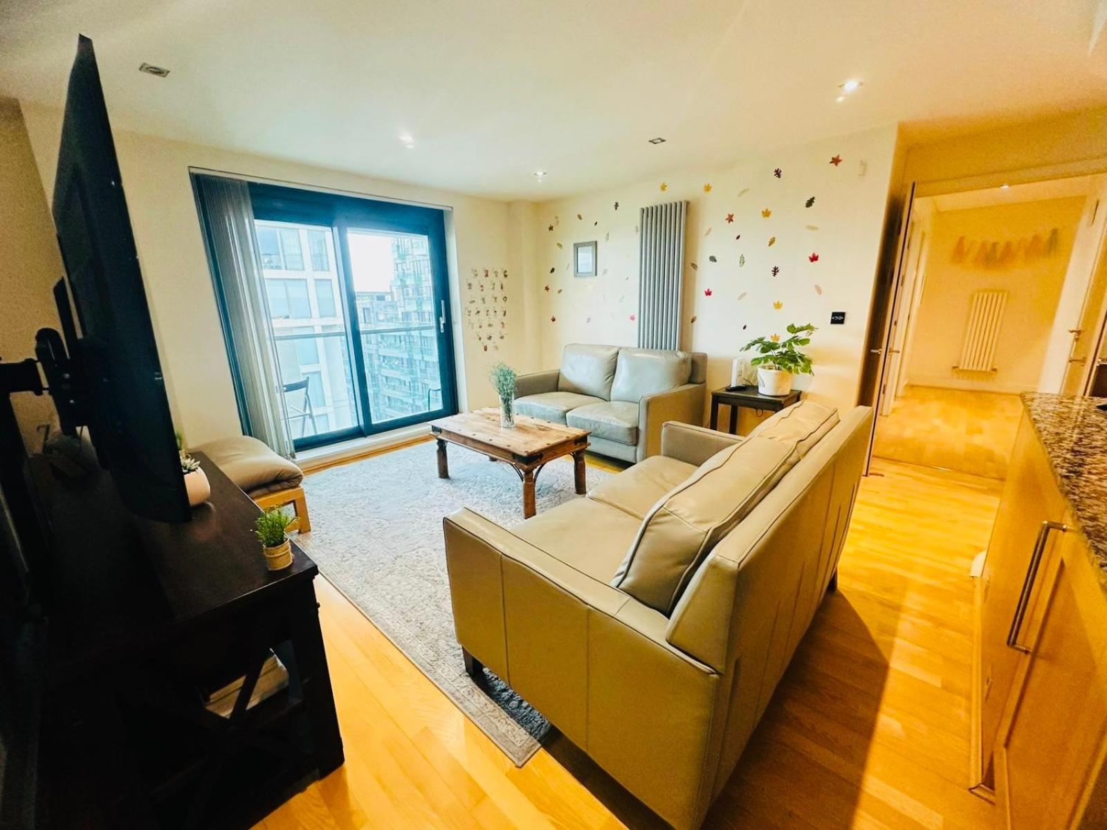 Modern 2Bed 2Bath Apartment Canary Wharf - Upto 5 Person London Luaran gambar